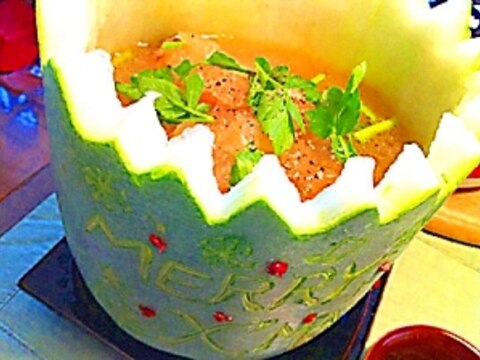 冬瓜でピェンロー鍋風スープ
